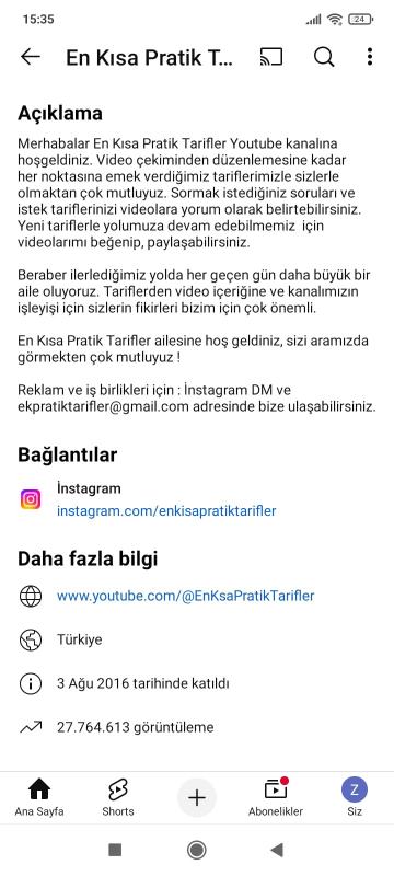 Satılık gümüş plaketli youtube kanalı