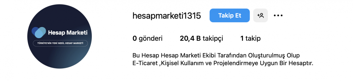 ➡️ [ %100 güvenilir garantili ✅ ]profesyonel 20 k 12 yıllık instagram e-ticaret /proje / kişisel ✅