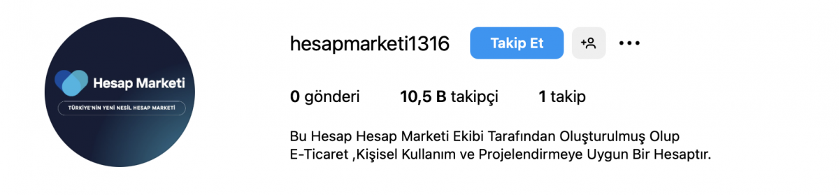 ➡️ [ %100 güvenilir garantili ✅ ]profesyonel 10 k 12 yıllık instagram e-ticaret /proje / kişisel ✅