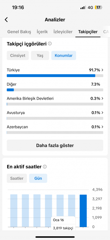 Bomba gibi tiktok hesabı keşfeti açık 4.6k