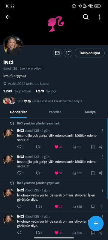 2022 tarihli ana mailli 1.2k twitter hesabı