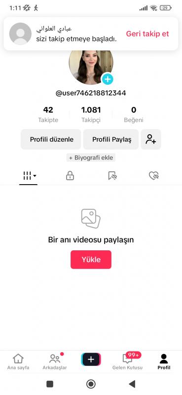 1k canlı yayın açık hesap