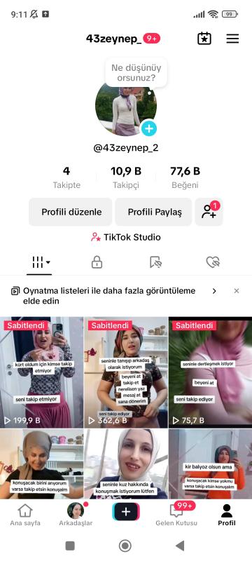 Satılık full organik sürekli gelişen 11k takipçili tıktok hesabı kaçırmayın ❣️