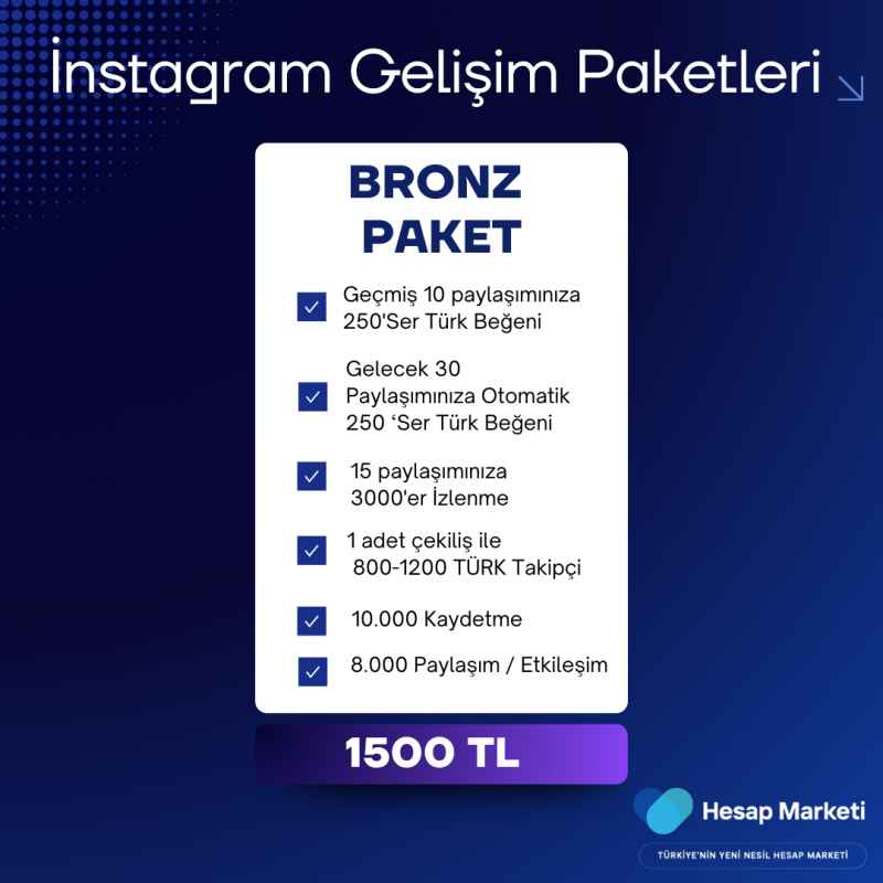 ❇️ kampanya ınstagram bronz  etkileşim paketi ( firma / bireysel )