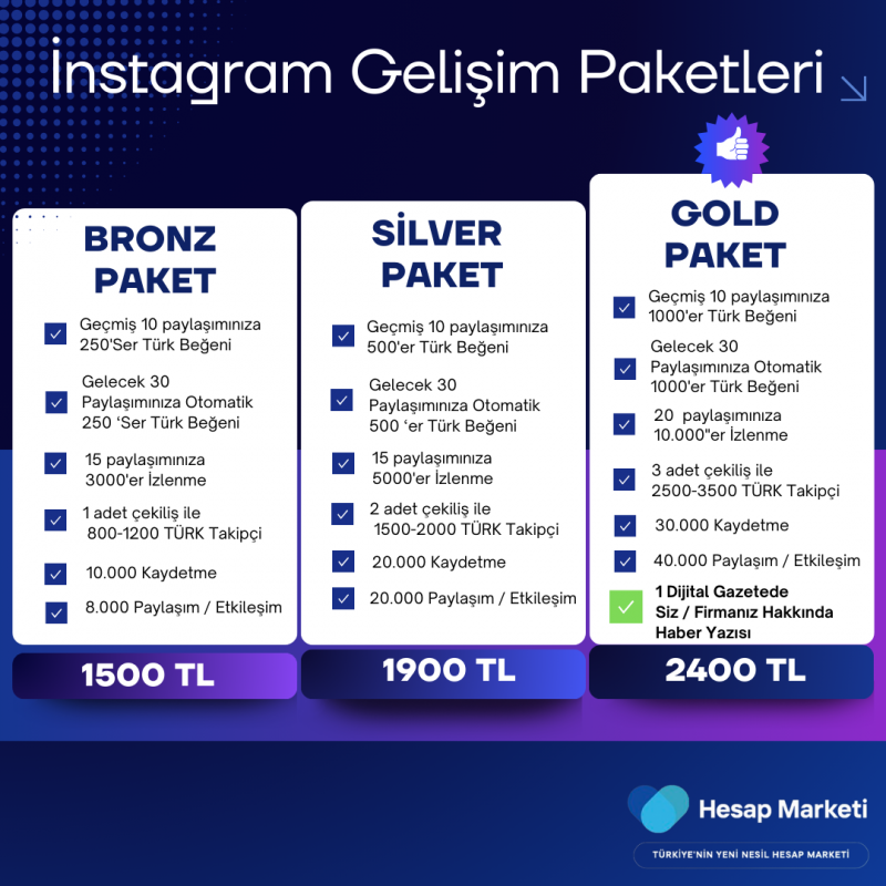 ❇️ kampanya ınstagram bronz  etkileşim paketi ( firma / bireysel )