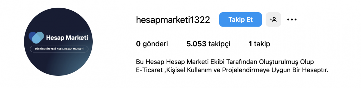 ➡️12 yıllık 5 k instagram garantili ✅ profesyonel [ %100 güvenilir ✅ ] e-ticaret /proje / kişisel ✅