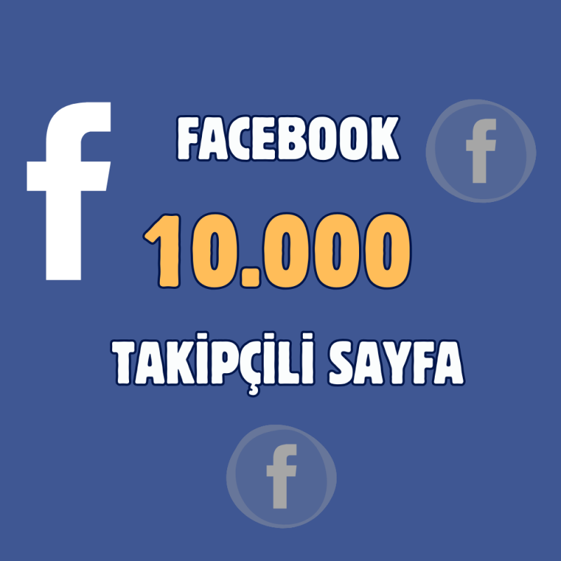 10k yüzde yüz organik aktif facebook sayfası