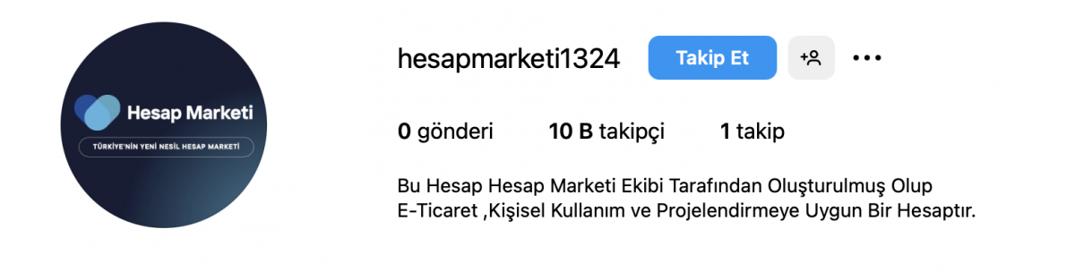 ➡️12 senelik [ %100 güvenilir garantili ✅ ]profesyonel 10 k instagram e-ticaret /proje / kişisel ✅