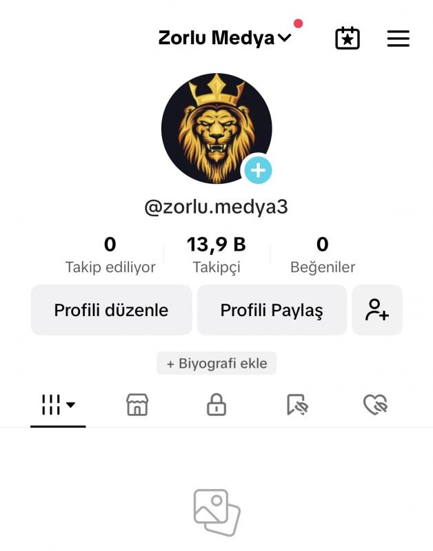 Satılık 13.9k takipçili tiktok hesabı ilk mailli