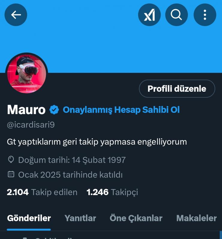 1k uyguna taraftar hesabı