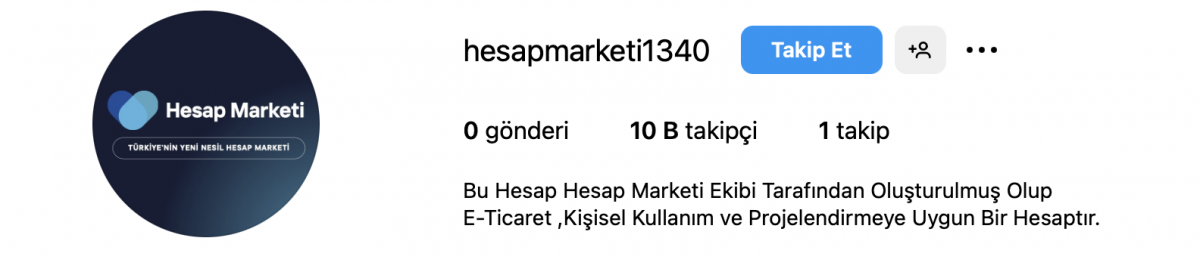 ➡️11 yıllık [ %100 güvenilir garantili ✅ ]profesyonel 10 k instagram e-ticaret /proje / kişisel ✅