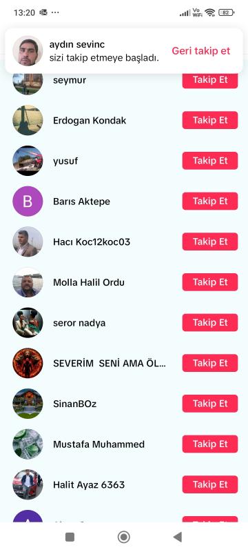 Gerçek takipçili tiktok hesabı