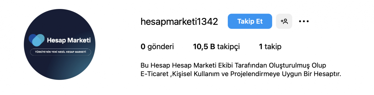 ➡️11 yıllık [ %100 güvenilir garantili ✅ ]profesyonel 10 k instagram e-ticaret /proje / kişisel ✅