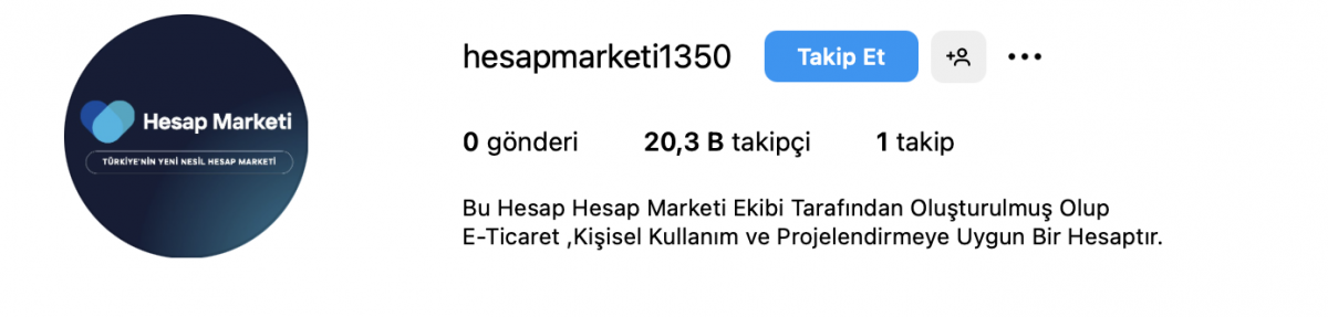 ➡️20 k 12 yıllık  instagram [%100 güvenilir garantili ✅ ] profesyonel e-ticaret /proje / kişisel ✅