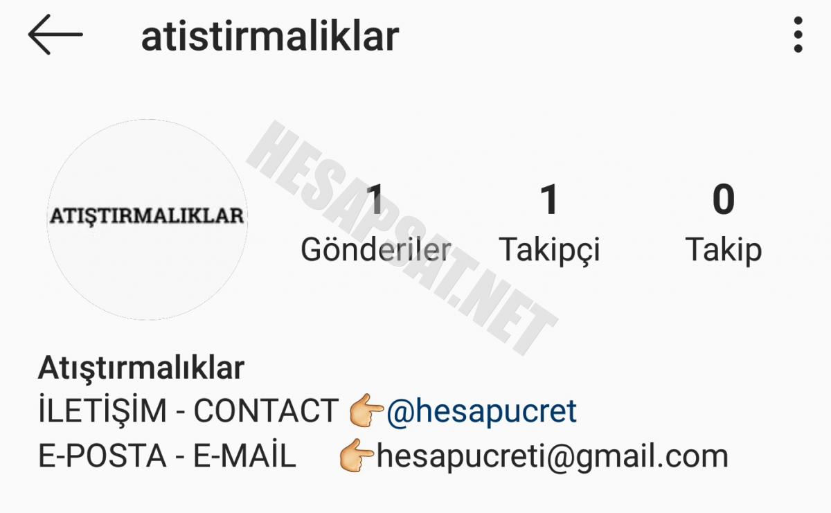 @atistirmaliklar - kullanıcı adı satılıktır