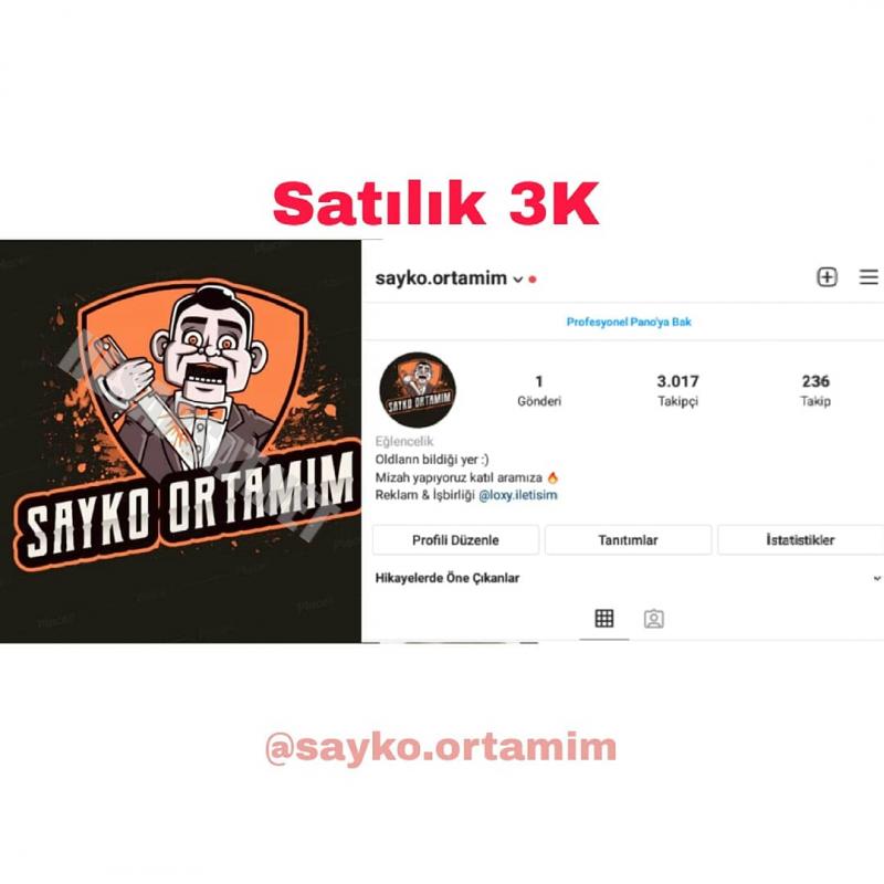 Satılık 3k Mizah Sayfası