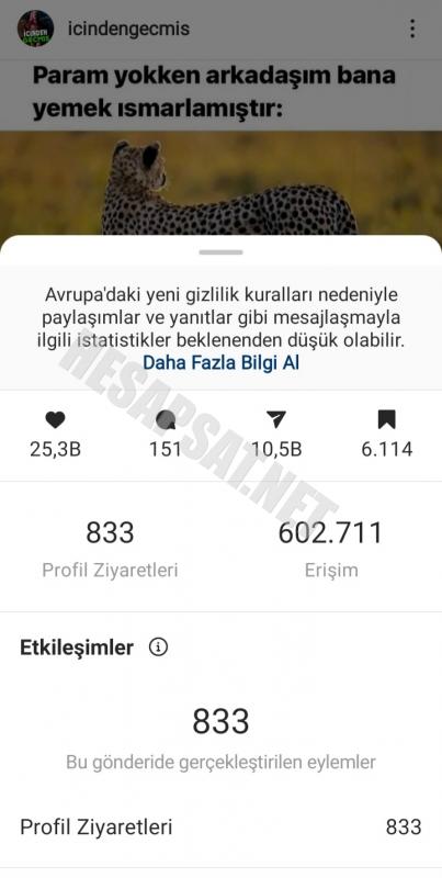 16.1 K Aşırı Aktif Türk Takipçili Milyonluk Erişim Alan Mizah Keşfet Sayfası