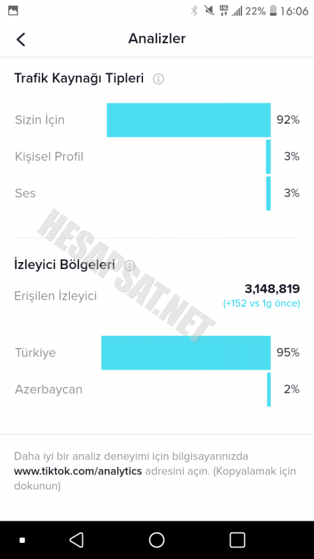 En Ucuza Tiktok Hesabı 11k Takipçili