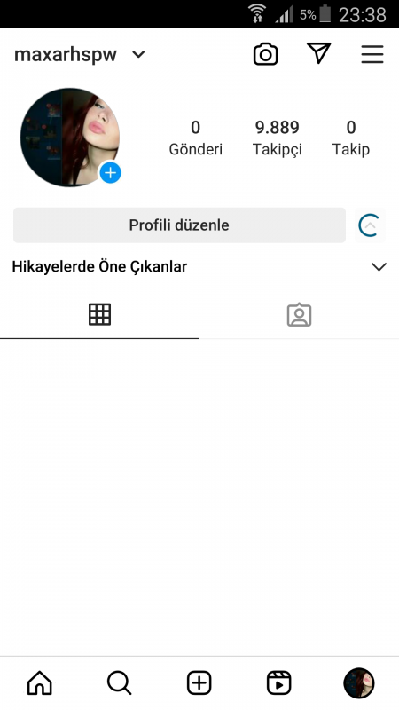 Satılık 10k takipçili instagram