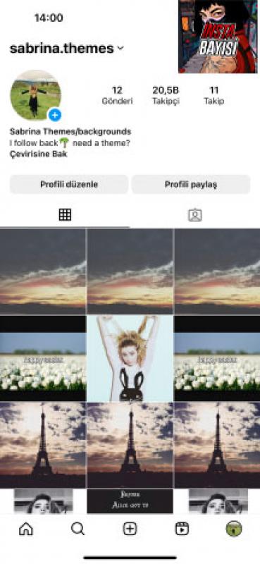 instagram 2015 kurulumlu 20k takipçili hesap