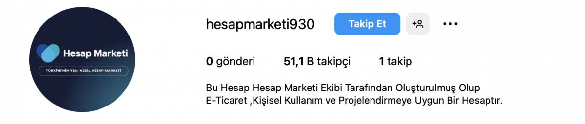 51 k [ %100 güvenilir ✅ ] 5 yıllık profesyonel instagram e-ticaret