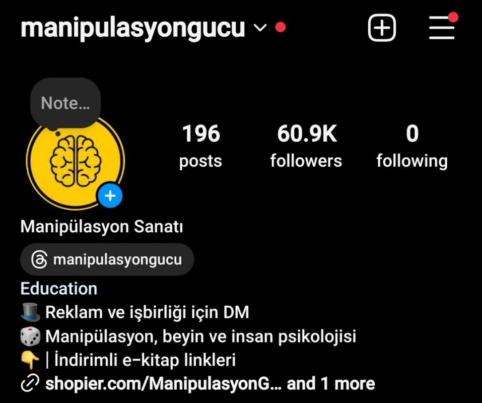 61k takipçili instagram hesabı