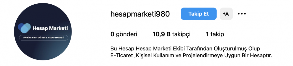 ➡️ profesyonel 10 k [ %100 güvenilir ✅ ] 5 yıllık instagram e-ticaret /proje