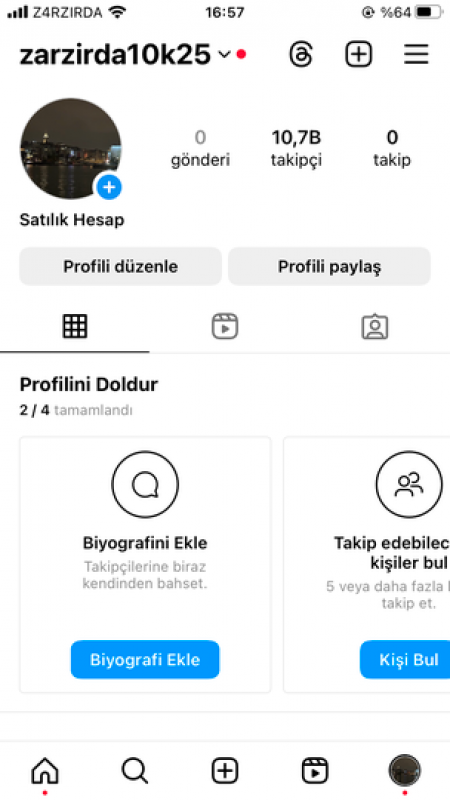 ✅ 10k takipçili instagram profesyonel hesap