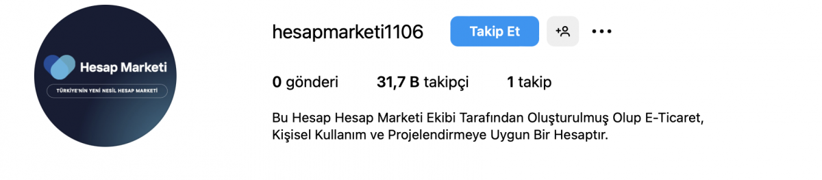 ➡️ profesyonel 31 k [ %100 güvenilir ✅ ] 8 yıllık instagram e-ticaret /proje