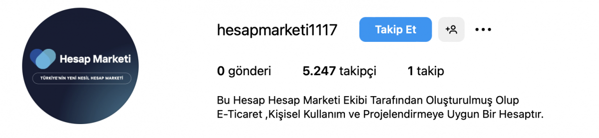 ➡️ 5k [ %100 güvenilir ✅ ] kişisel /e-ticaret /proje instagram ilk mailli