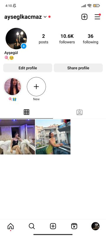 Instagram 10 bin takipçili kız hesabı acill satılıktır