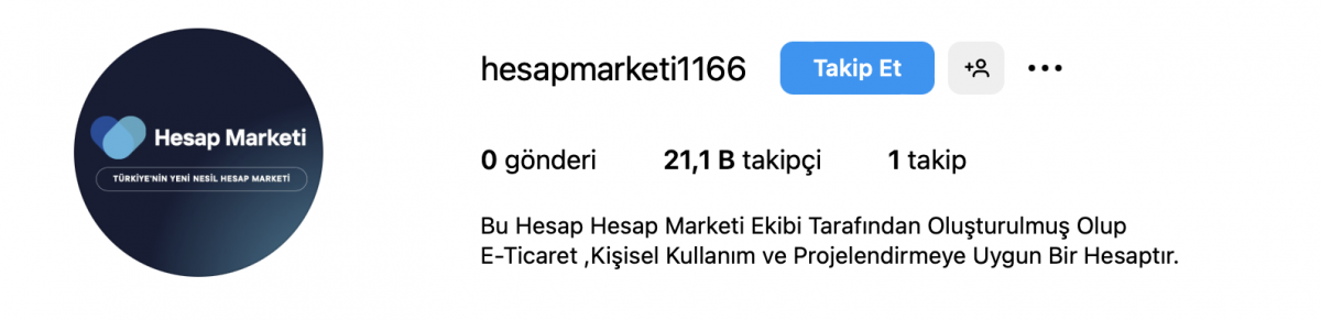 ➡️ [ %100 güvenilir ✅ ]profesyonel 21 k 7 yıllık instagram e-ticaret /proje