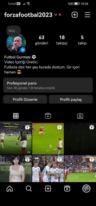 Uygun fiyatlı keşfete açık futbol hesabıdır