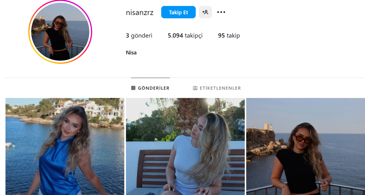 instagram 5k takipçili bayan hesabı ilk mailli