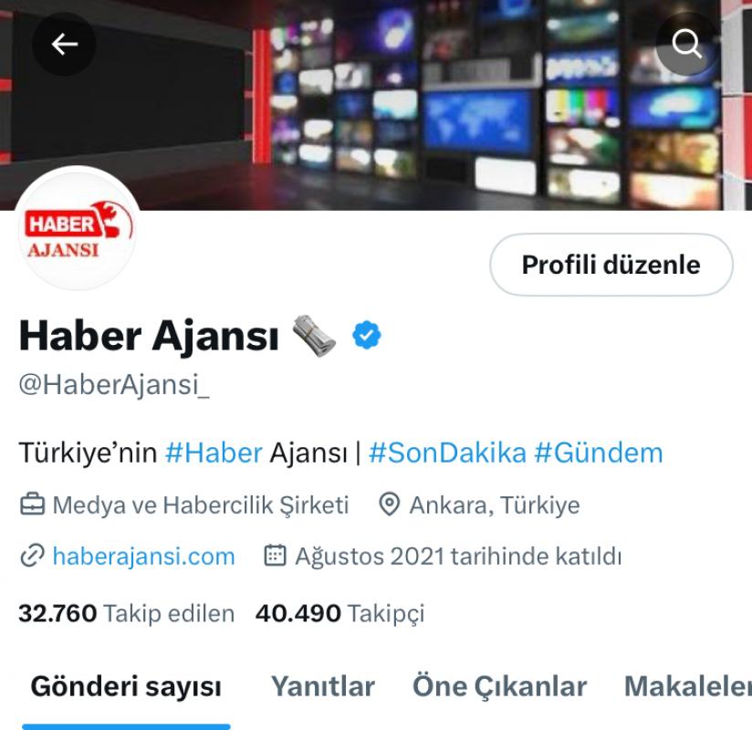 Satılık haber hesabı