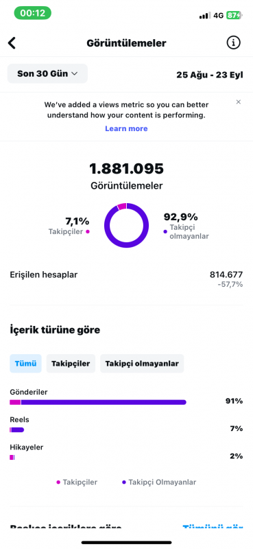 Satılık 19k instagram hesabı orjinal takipçili