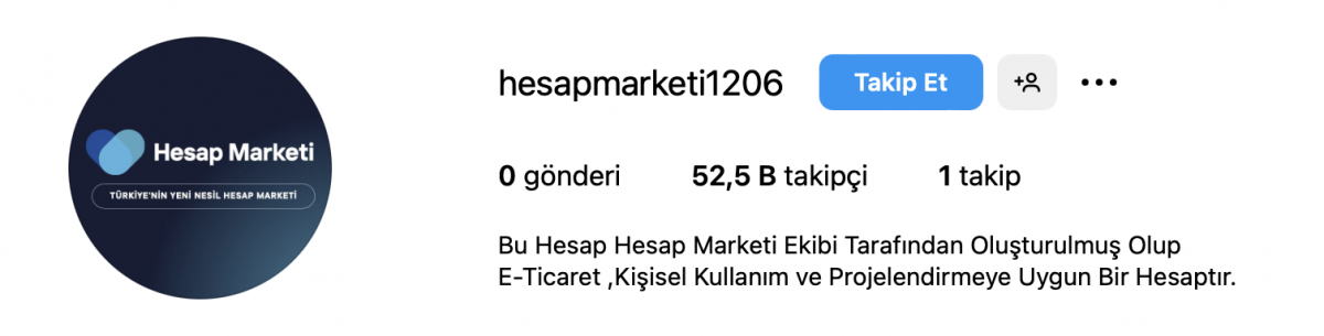 ➡️ [ %100 güvenilir ✅ ]profesyonel 50 k 6 yıllık instagram e-ticaret /proje