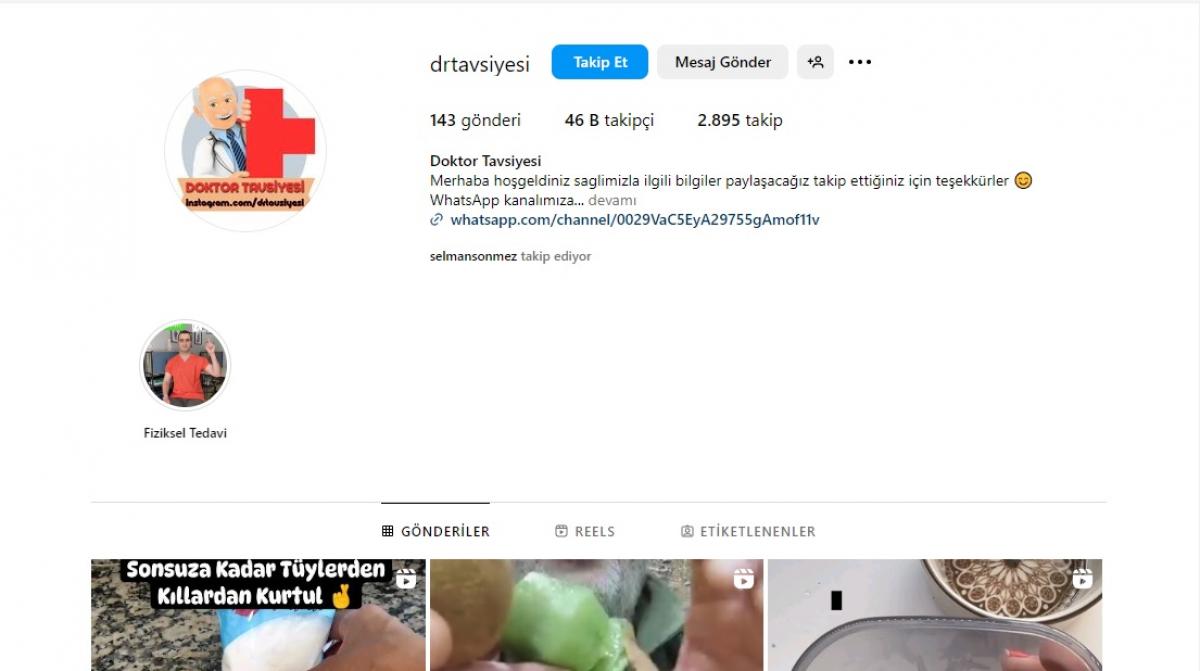 46k saglıklı bilgiler sayfası