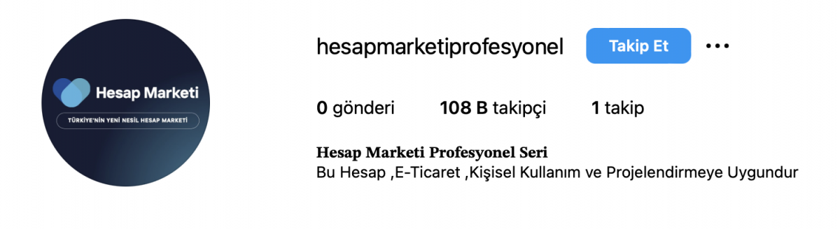 ☑️ profesyonel 105 k [ %100 güvenilir ✅ ] 6 yıllık garantili instagram e-ticaret