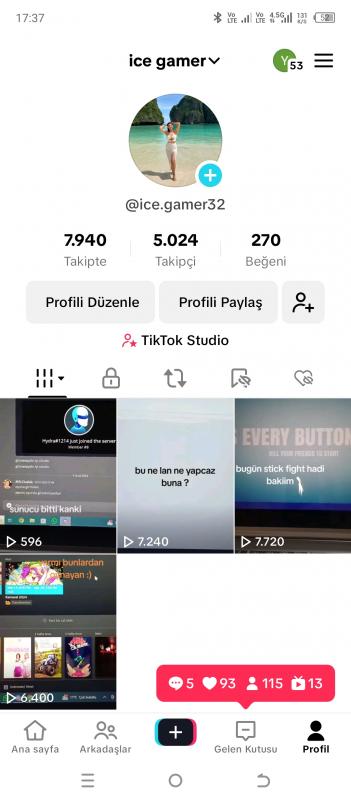 5k orjinal takipçili kusursuz tiktok arayanlara