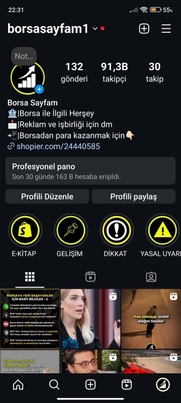 91k takipçili satılık instagram hesabı