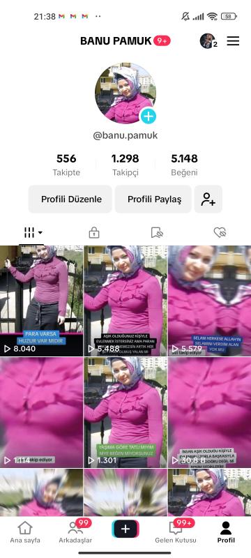 Satılık 1.3k organik türk takipçili uyguna tiktok hesabı kaçırmayın ❣️