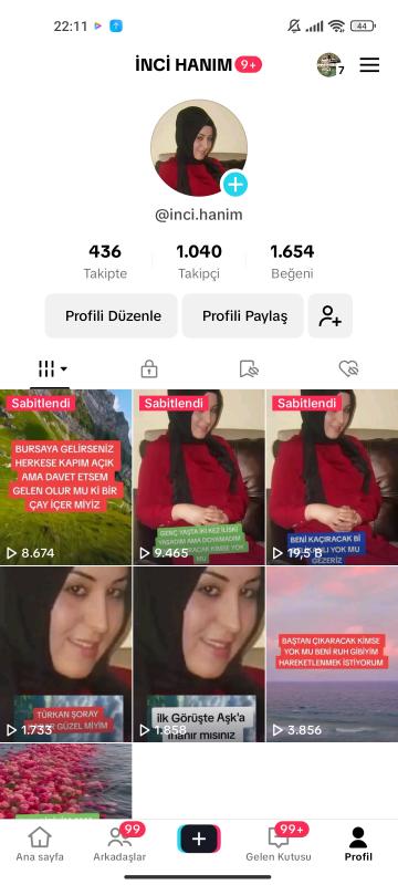 Satılık full organik 1k takipçili uyguna tiktok hesabı kaçırmayın ❣️