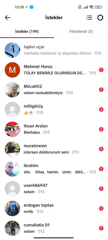 Satılık 2100 takipçili sesli sohbet ve live stüdyo açık tiktok hesabı kaçırmayın ❣️