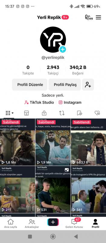 3k tiktok hesabı