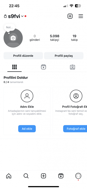 Satılık instagram hesabı