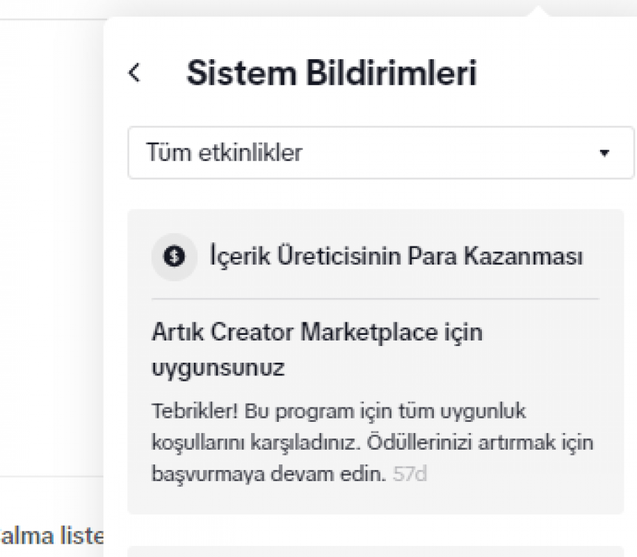 Organik aktif tiktok kanalı