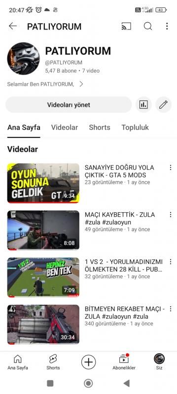 Satılık oyun kanalı uygun fiyata