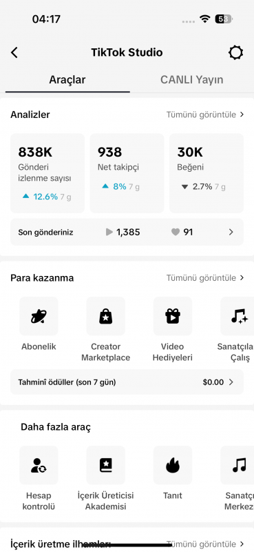 2.5m izlenme keşfetti açık tiktok hesabı