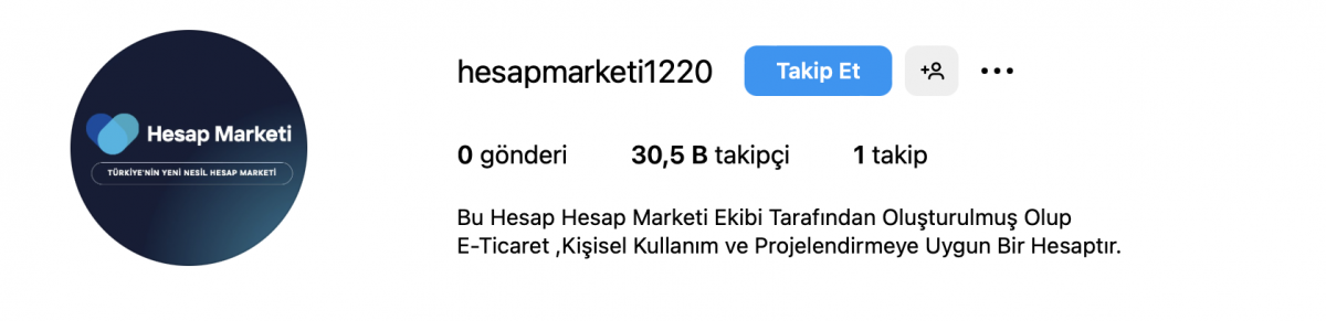 ➡️ [ %100 güvenilir ✅ ]profesyonel 30 k 6 yıllık instagram e-ticaret /proje